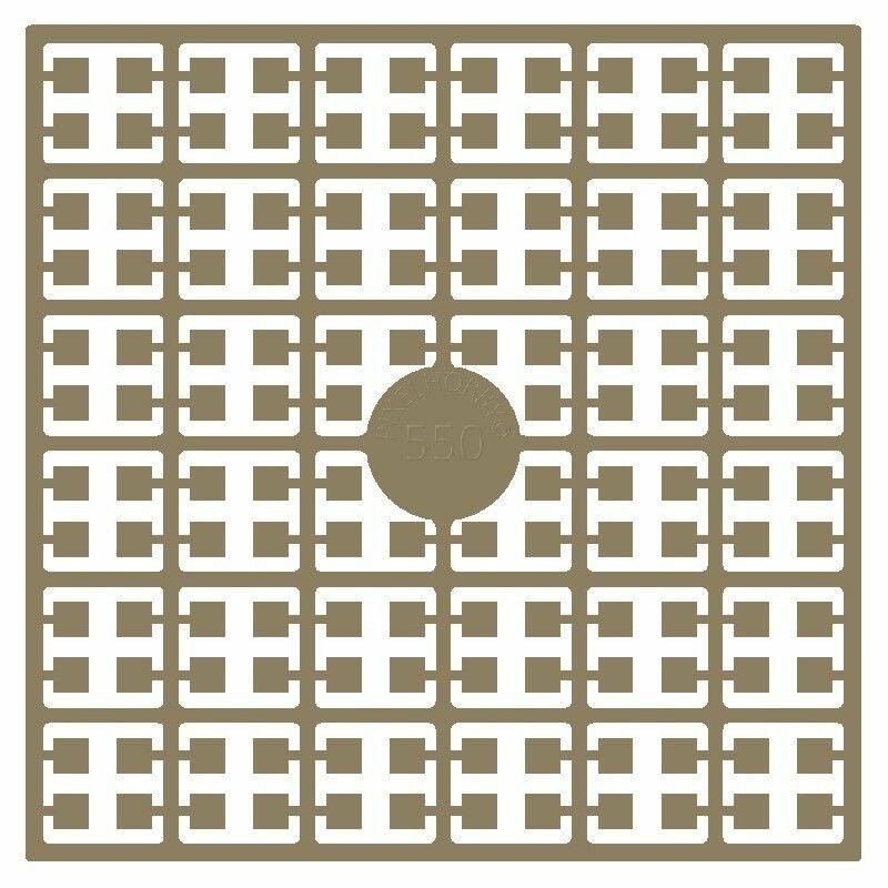 Pixel Hobby matje - 550 Mokkabeige middel