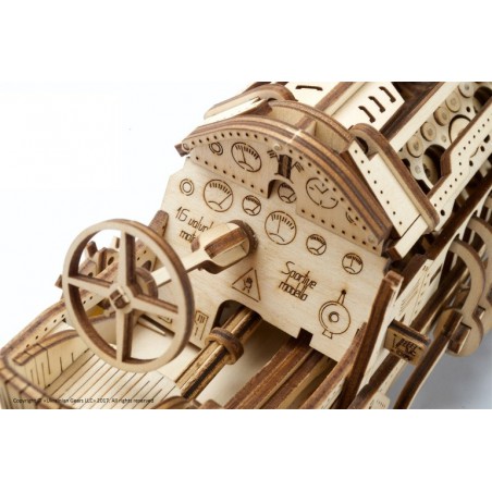 U-9 Grand Prix Auto, Hout 3D puzzel, Ugears