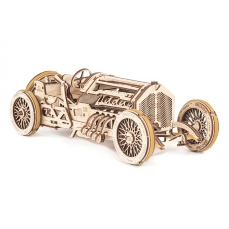 U-9 Grand Prix Auto, Hout 3D puzzel, Ugears