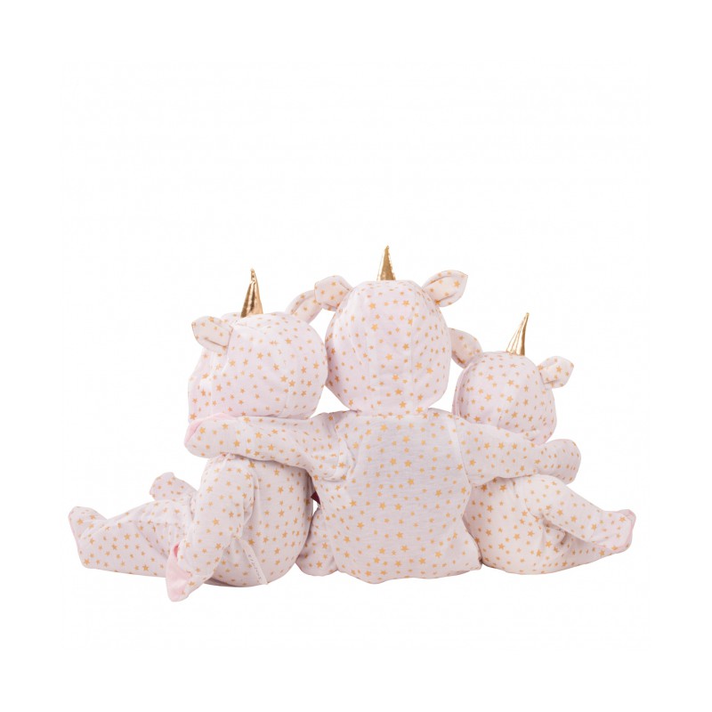 Götz - poppenkledingset Basic Boutique Onesie Unicorn 30-33 cm