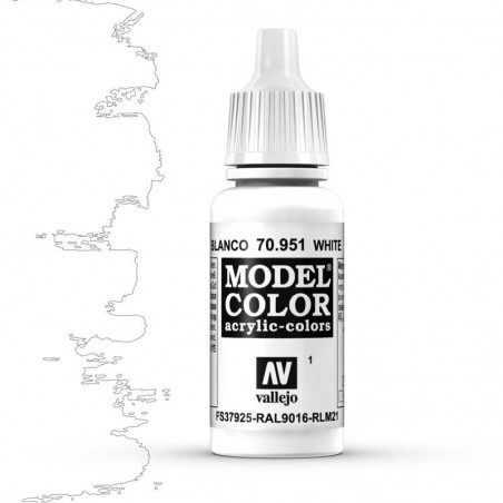 Vallejo Model Color White -17ml - 70951