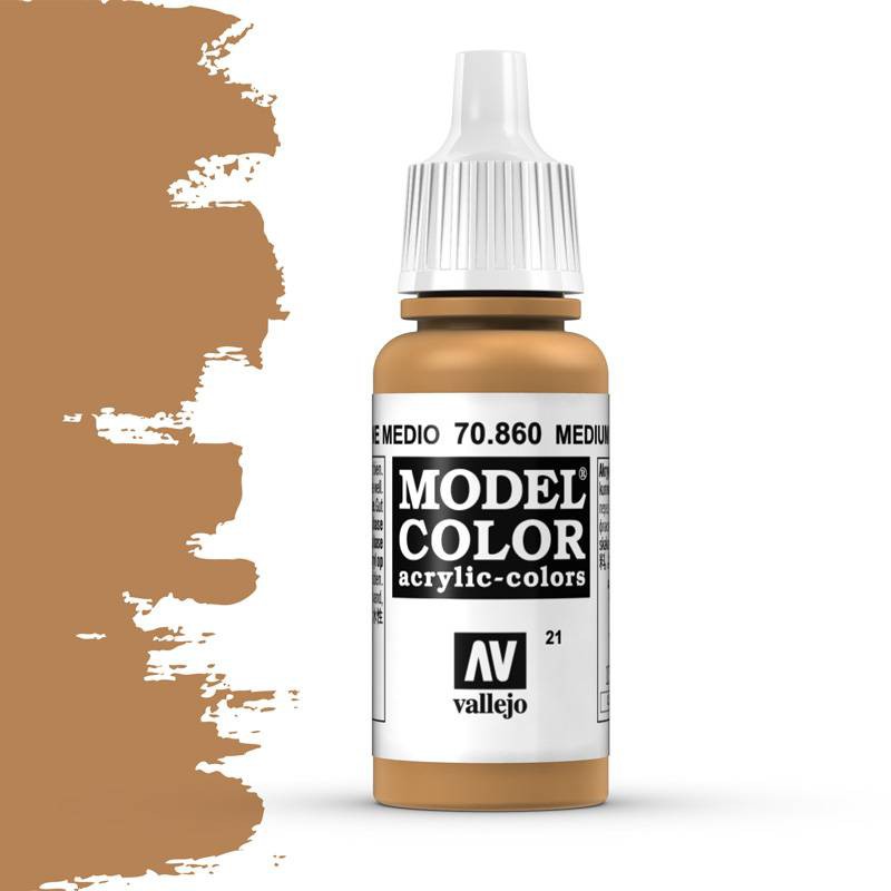 Vallejo Model Color Medium Fleshtone -17ml -70860