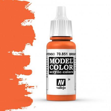 Vallejo Model Color Bright Orange -17ml -70851