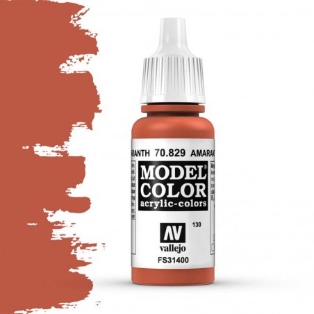 Vallejo Model Color Amarantha Red -17ml -70829