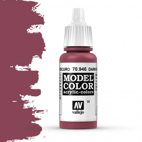 Vallejo Model Color Dark Red -17ml -70946