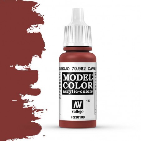 Vallejo Model Color Cavalry Brown -17ml -70982