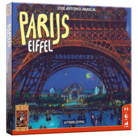 Parijs Uitbreiding Eiffel - Bordspel, 999games