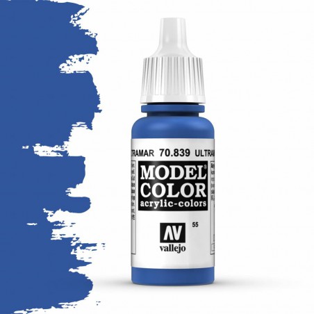 Vallejo Model Color Ultramarine Blue - 17ml -70839