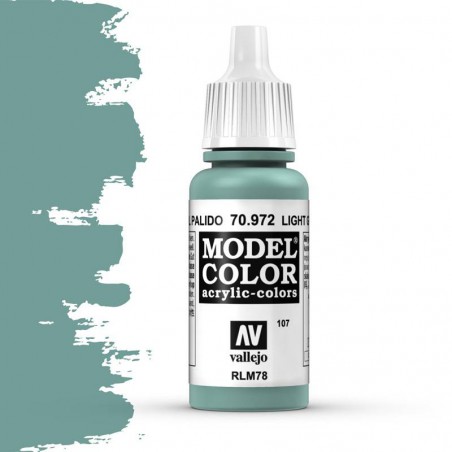 Vallejo Model Color Light Green Blue -17ml -70972