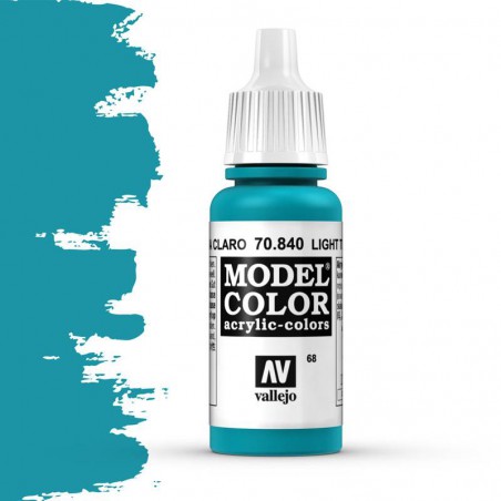 Vallejo Model Color Light Turquoise -17ml -70840