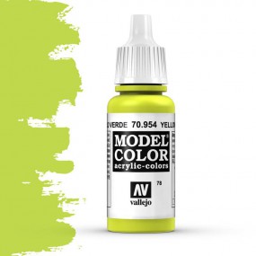 Vallejo, Model Color Yellow Green -17ml -70954