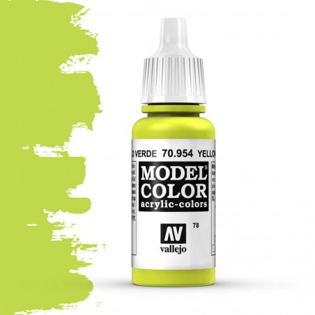 Vallejo Model Color Yellow Green -17ml -70954