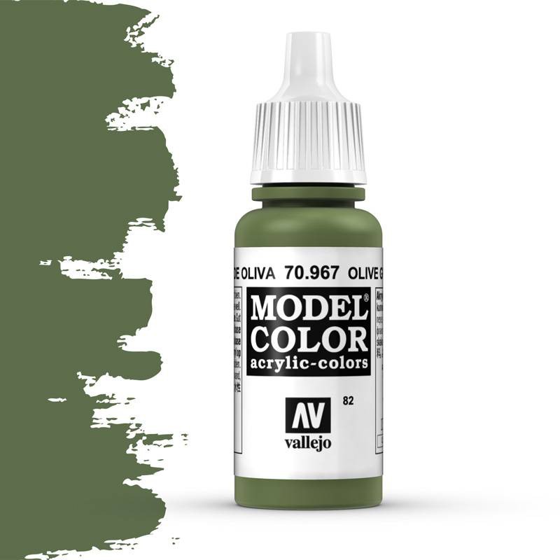 Vallejo, Model Color Olive Green -17ml -70967