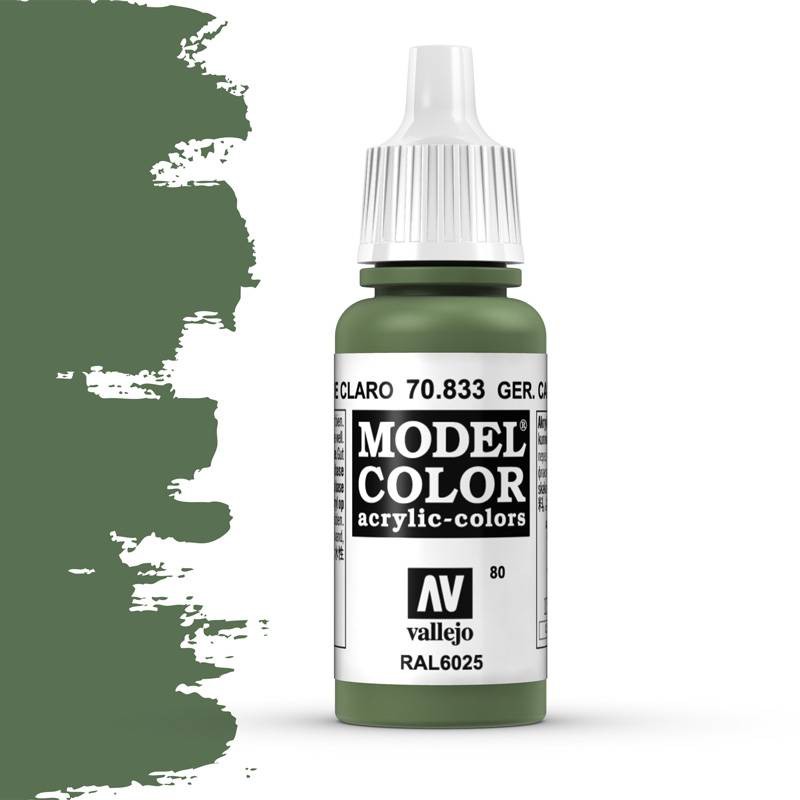 Vallejo, Model Color German Camouflage Bright Green -17ml -70833