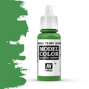 Vallejo, Model Color Intermediate Green -17ml -70891