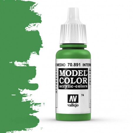 Vallejo Model Color Intermediate Green -17ml -70891