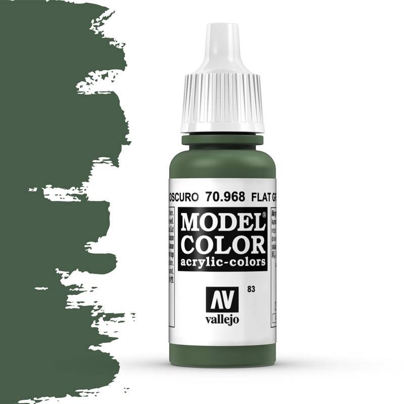Vallejo, Model Color Flat Green -17ml -70968
