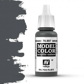 Vallejo, Model Color Bronze Green -17ml -70897