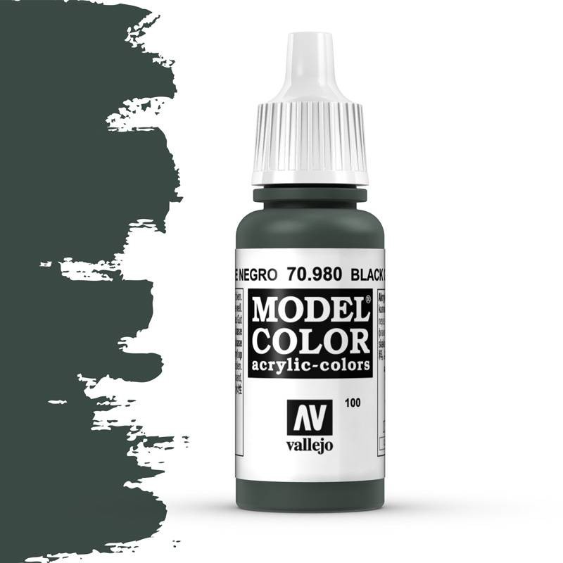 Vallejo, Model Color Black Green -17ml -70980