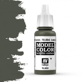 Vallejo, Model Color Camouflage Olive Green -17ml -70894