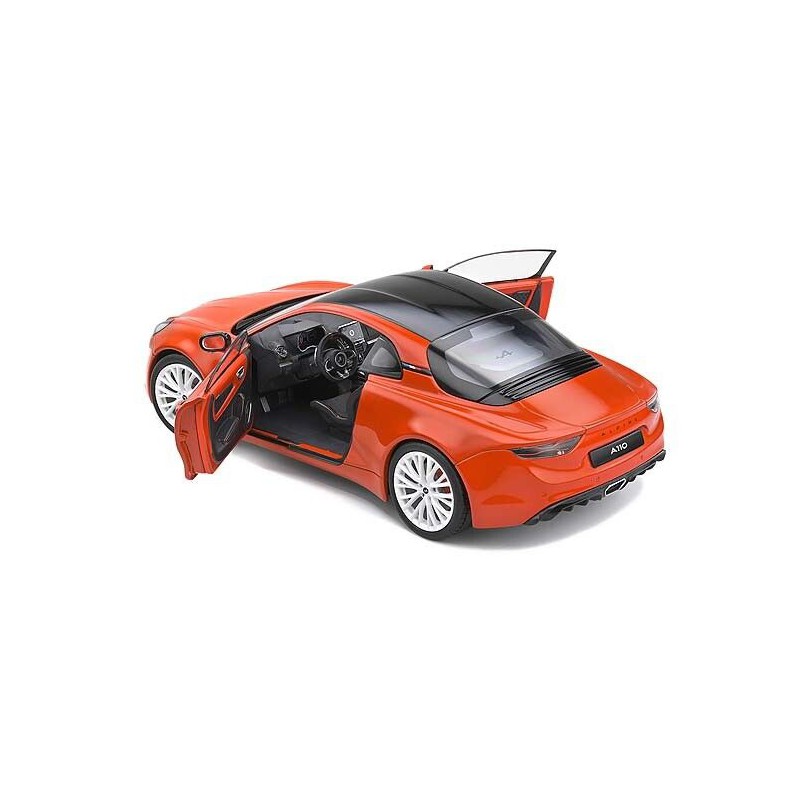 Alpine A110 Pure, oranje   1:18 Solido