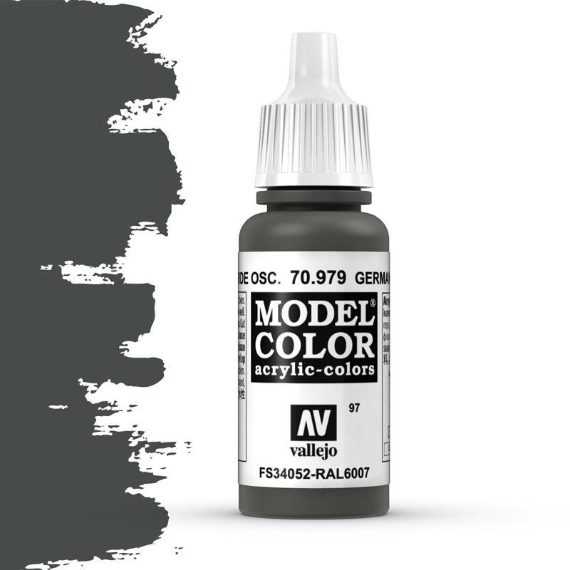 Vallejo, Model Color German Camouflage Darkgreen -17ml -70979