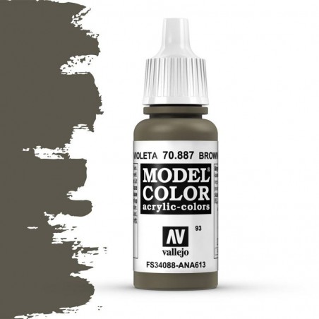 Vallejo Model Color Brown Violet -17ml -70887