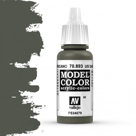 Vallejo, Model Color US Dark Green -17ml -70893