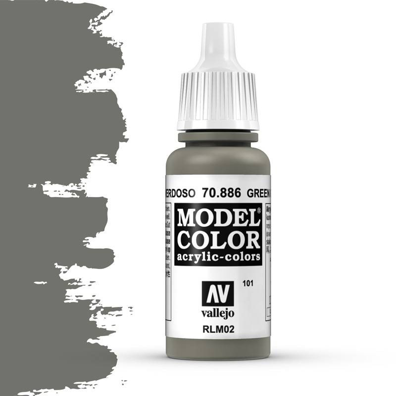 Vallejo, Model Color Green Grey -17ml -70886