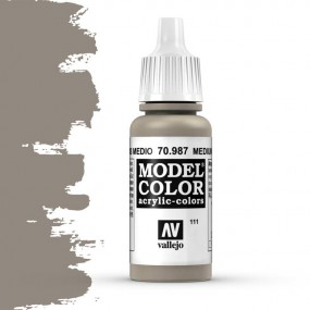 Vallejo, Model Color Medium Grey -17ml -70987