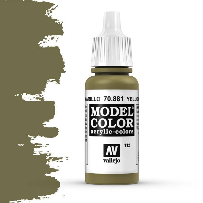Vallejo, Model Color Yellow Green -17ml -70881