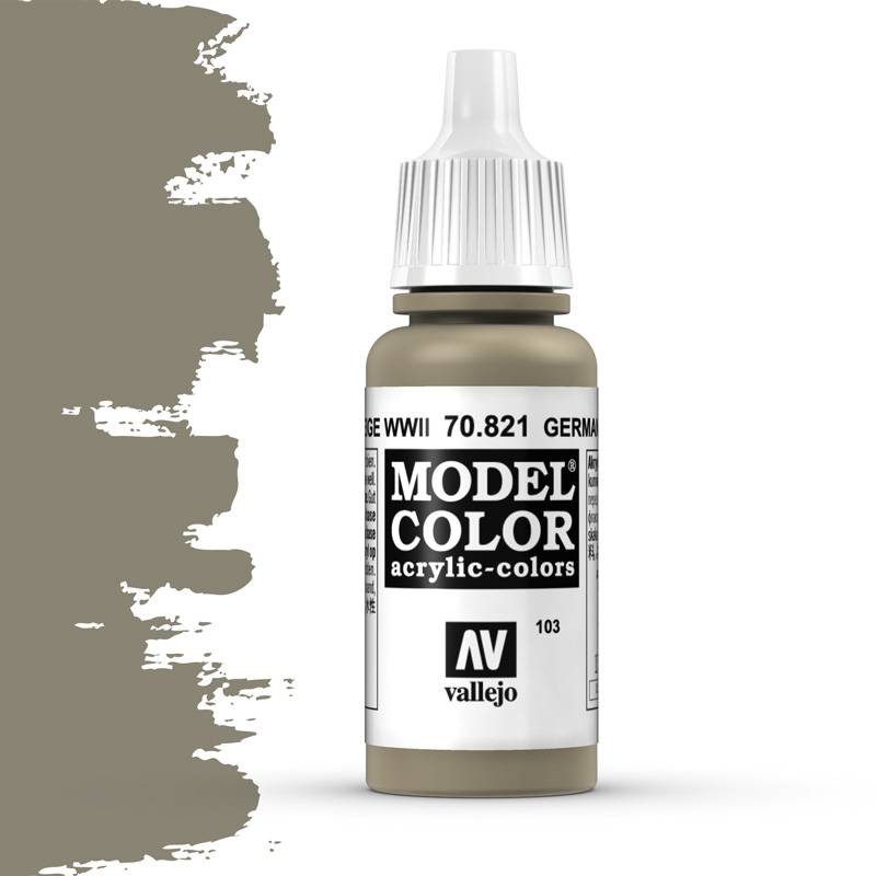 Vallejo Model Color German Camouflage Beige -17ml -70821