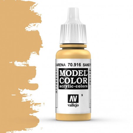 Vallejo Model Color Sand Yellow -17ml -70916