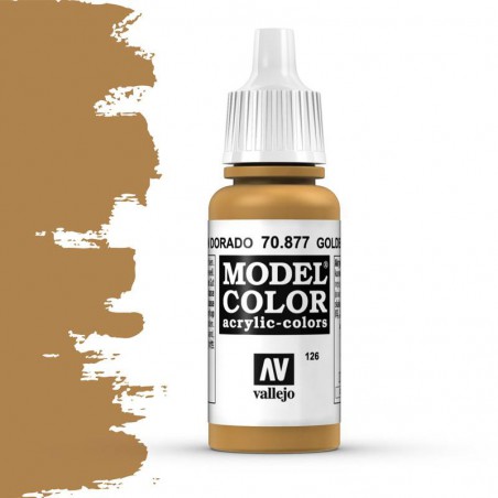 Vallejo Model Color Goldbrown -17ml -70877