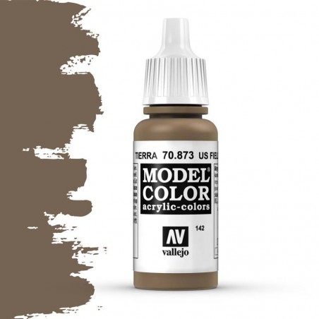 Vallejo Model Color US Field Drab -17ml -70873