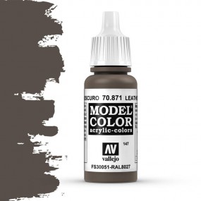 Vallejo, Model Color Leather Brown -17ml -70871