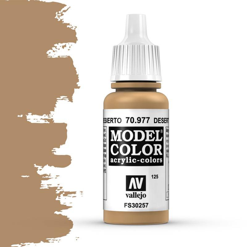 Vallejo Model Color Desert Yellow -17ml -70977