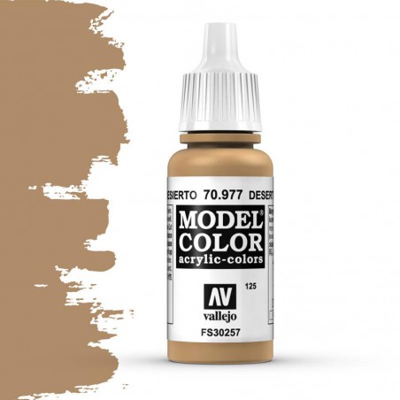 Vallejo Model Color Desert Yellow -17ml -70977