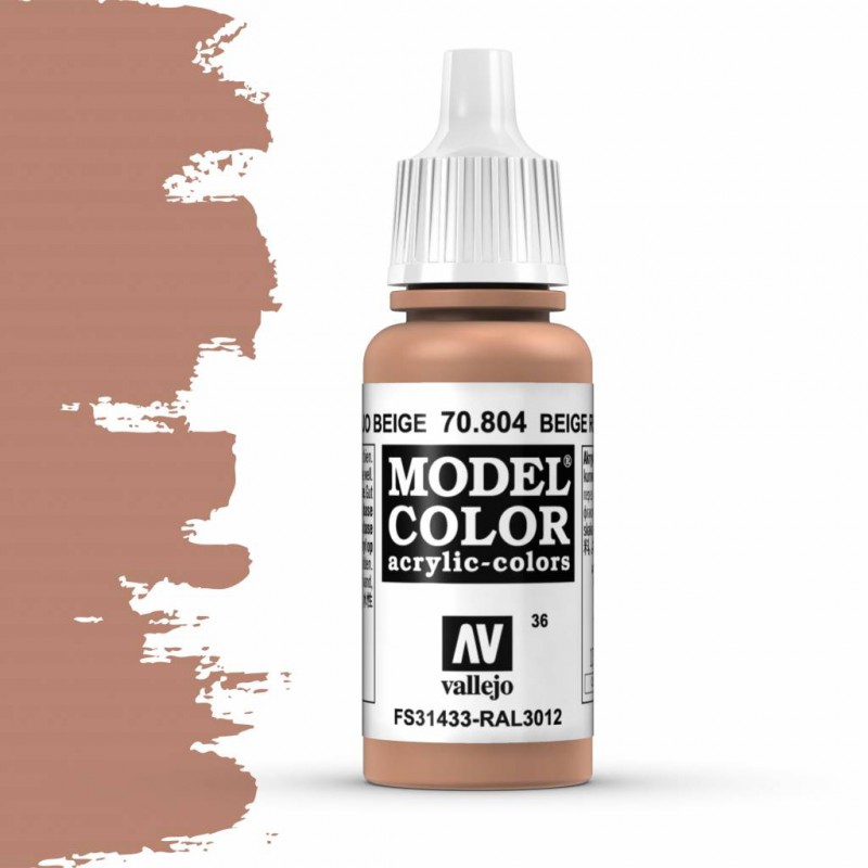 Vallejo, Model Color Beige Red -17ml -70804