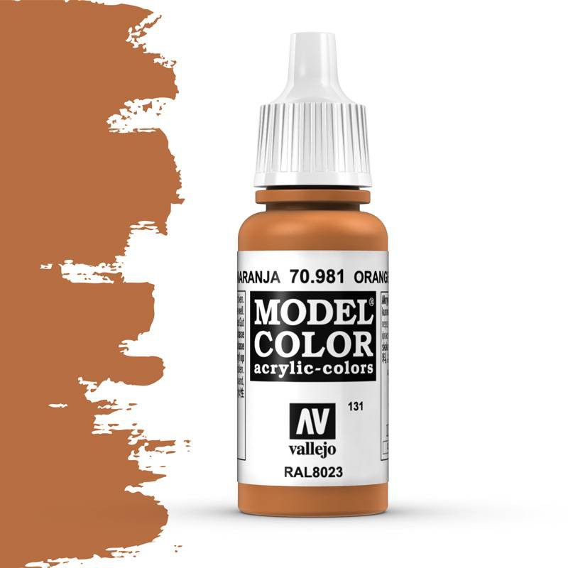 Vallejo, Model Color Orange Brown -17ml -70981
