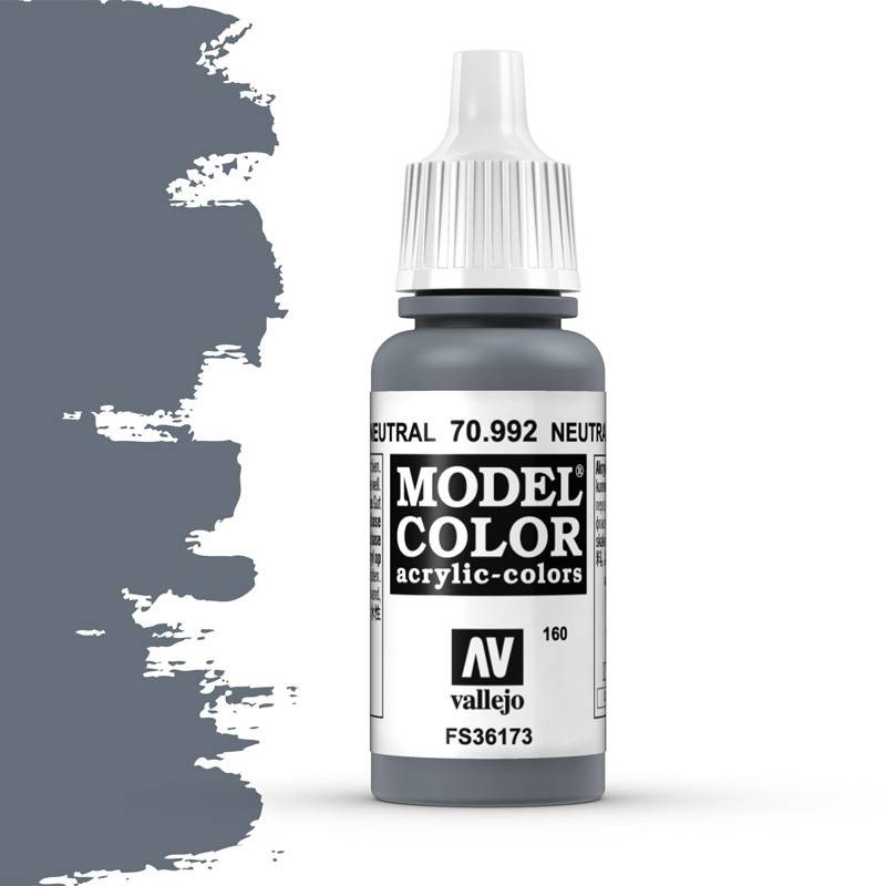 Vallejo Model Color Neutral Grey -17ml -70992