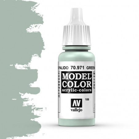 Vallejo Model Color Light Green Grey -17ml -70971