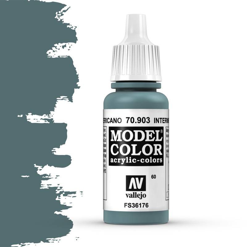 Vallejo Model Color Intermediate Blue -17ml -70903