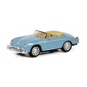 Porsche 356 A Speedster, blauw 1:87 Schuco