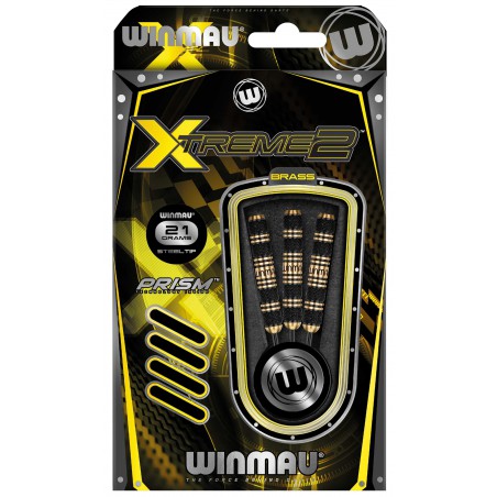 Winmau Xtreme2, 21. gr Brass op blister