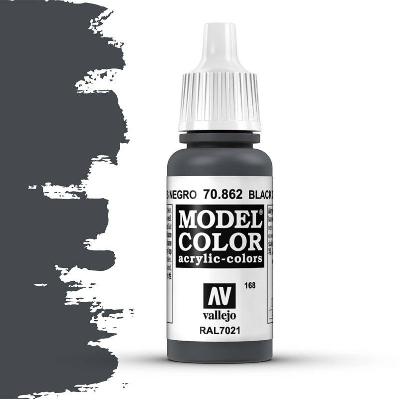 Vallejo, Model Color Black Grey -17ml -70862