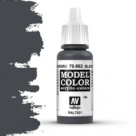 Vallejo Model Color Black Grey -17ml -70862