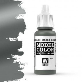 Vallejo, Model Color Gunmetal Grey -17ml -70863