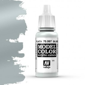 Vallejo Model Color Silver -17ml -70997