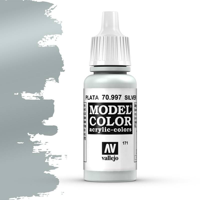 Vallejo Model Color Silver -17ml -70997